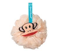 dearcloud x Paul Frank XL Classic Loofah - Exfoliating Body Scrubber for Smooth, Radiant Skin (Pink)