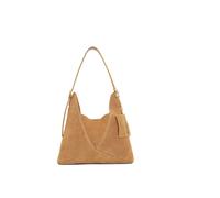 'Dearest' Suede Shoulder Bag Dune London Tan One Size
