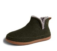 Dearfoams Men's Alpine Brixen Boot Slipper, Loden, L