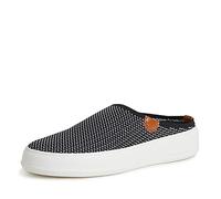 Dearfoams Women's Annie Sneaker, Black/Black, 7 UK