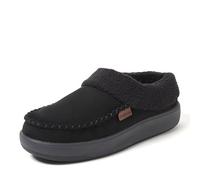 Dearfoams Women's Ash All Day Comfort Water Resistant Clog, Black, 6