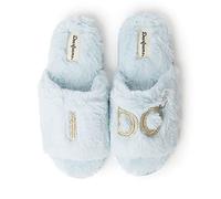 Dearfoams Women's Bridal I Do & I Do Crew Giftable Slide Slipper, I Do Blue, Medium UK