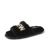 Dearfoams Women's Giftable I Do & I Do Crew Bride Slippers for Weddings and Bachelorette Party, Small UK