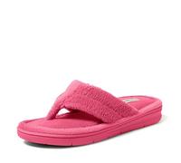 Dearfoams Women's Melanie Terry Thong Slipper, Paradise Pink, 5-6