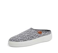 Dearfoams Women's Original Comfort Annie Clog Sneaker, Grey Knit, 5 UK