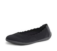 Dearfoams Women's Original Comfort Misty Flat Ballet, Black, 5 UK