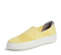 Dearfoams Women's Original Comfort Sophie Lightweight and Machine Washable Slip-on Sneaker, Sunshine, 4.5 UK