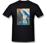 DearIrean Violet Evergarden 3D Print Short Sleeve Fashion T Shirt for Men 100% Cotton XXL