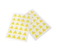 DEARMAMY 1 Bag Self-Adhesive Triangle Label Stickers Reward Label Stickers Removable Without Residue Easy to Use Aesthetic Design for Office and Travel Maps Bottles