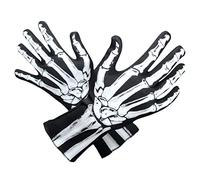 DEARMAMY 1 Pair Halloween Cosplay Party Prop Fr Clothes for Men Halloween Costume Gloves Halloween Grim Costume Witch Gloves Men's Halloween Costumes Halloween Gloves Wrist Women's Skeleton