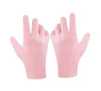 DEARMAMY 1 Pair Moisturizing Gloves for Women Exfoliating Hand Care for Dry Rough Cracked Skin Softening Overnight Protection for Daily Use and Skin Repair