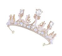 DEARMAMY 1 PC Rhinestone Crown Hair Adornment for Elegant Jewelry Accessory for Parties Birthdays and Performances Graceful Design with Durable Craftsmanship for Your Little Princess