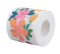 DEARMAMY 1 Roll Colorful Printed Roll Paper Toilet Paper Creative Design for Bathroom Dining Table Soft Smooth No Fading Premium Pulp Material