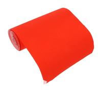 DEARMAMY 1 Roll Red Xuan Paper Roll Chinese Spring Festival Scrolls Chun Lian Paper for Calligraphy Practice Chinese New Year Decor Half Raw Ripe Xuan 20M
