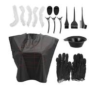 DEARMAMY 1 Set Professional Hair Coloring Kit Hair Dyeing Tools Set with Mixing Bowl Tinting Brush for Highlights Random Color