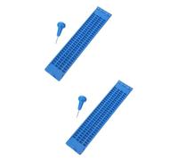 DEARMAMY 1 Set Writing Set Durable Plastic Board Kit with Stylus for Blind Users Easy to Carry for Studying and Outdoor Use Reliable Reusable Learning Tool