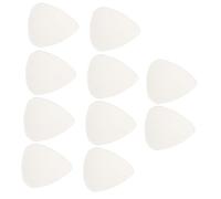 DEARMAMY 10 Pcs Transparent Plastic Guitar Picks Environmentally Friendly Lightweight Practice Plectrums for Acoustic and Electric Guitar Players