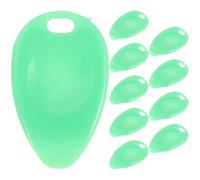 DEARMAMY 10 Pieces Plastic Lottery Ticket Scratcher Tools Small Scratch Off Scraper for Instant Win Tickets, Sturdy Lottery Scraping Tools for Craft and Office Use