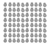 DEARMAMY 100pcs Five Element Charms Mixed Vintage Style Pendants for Jewelry Making Supplies Chinese Five Elements Wood Fire Earth Metal Water Symbols DIY Necklace Bracelet Earrings Craft