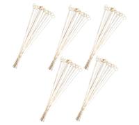 DEARMAMY 100pcs Gold Metal Wire Floral Card Holder Picks for Bouquet Photo Clips Memo Sticks Reusable Table Place Cards for Wedding Flower Arrangements Centerpieces