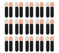 DEARMAMY 100pcs Mini Eyeshadow Applicators Sponge Tip Single-sided Makeup Brushes for Eyelid and Lip Liners for Travel and Everyday Use
