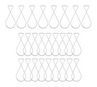 DEARMAMY 100Pcs Spring Back Metal Ceiling Utility Hooks Hanging Ceiling Tile Grid Clips for Home Decor and Wedding Decorations, No Drill Suspended Hanging Hooks for Classroom and Living