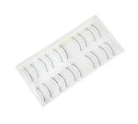 DEARMAMY 10Pairs Eyelash Extensions Practice Lashes for Mannequin Simulation Fake Eyelashes for Beginners for Training and Grafting Techniques Tool for Beauty