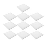 DEARMAMY 10pcs 20x20cm Stretched Cotton Canvas Boards for Painting, Thick Wood Frame Oil Paint Canvas, DIY Art Supplies Suitable for Acrylic and Oil Artists Beginners