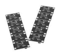 DEARMAMY 10pcs 3a Step down Module Black Metal Buck Converter Board with Overheating Protection for Prototyping and Compact Electronics