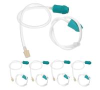 DEARMAMY 10pcs Cupping Extension Tube for Dry Cupping Vacuum Hose Replacement Pump Tube for Massage Accessory Vacuum Connector Hose