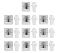 DEARMAMY 10pcs Dryer Door Latch Strike Catch Kit Appliance Replacement Parts with Precision Engineering Easy Installation for Clothes Dryers and Household Devices Robust and Multipurpose