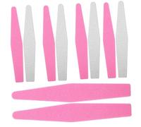 DEARMAMY 10pcs Dual-Sided Nail Buffer Files Sponge Nail Polishing and Shaping Tools Manicure Sanding Strips Bulk