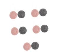 DEARMAMY 10pcs Face Cleansing Sponge Scrubber Facial Exfoliator Wash Sponge for Women Gentle Exfoliating Face Brush Cleaner for Daily Skin Care Routine Random Color