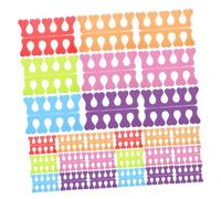 DEARMAMY 10pcs Heart Sponge Toe Separators Soft Manicure Pedicure Tools for Comfortable Nail Art Finger Dividers for Precise Toenail Polish Application and Spa Use