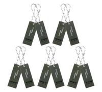 DEARMAMY 10pcs High Decibel Outdoor Survival Whistle with Triple Holes Design, Abs Material Emergency Safety Whistle for Personal Emergency Preparedness and Outdoor Adventures