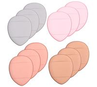 DEARMAMY 12pcs Mini Powder Cosmetic Puff Face Makeup Sponge Comfortable for Women Facial Beauty Touch-up Soft Blending Applicator