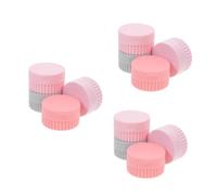 DEARMAMY 12pcs Silicone Travel Jar Medicine Storage Box Organiser Pill Holder for Tablets Travel Essentials Skincare Containers