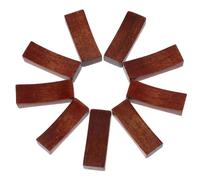 DEARMAMY 12pcs Wooden Chopsticks Stand Practical Chopstick Holder Tableware Supplies Japanese Style Smooth Surface Solid Eco-Friendly Rests for Home Dining