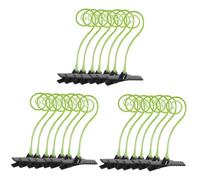 DEARMAMY 150pcs Artificial Curly Grass Hair Clips Funny Sprout Clips Plant Style Barrettes for Girls Fun Hair Accessories