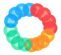 DEARMAMY 16pcs Silicone Stethoscope Protective Covers, Diaphragm Head Accessories Set for Medical Use, Portable Replacement Head Covers Suitable for Classic Stethoscopes