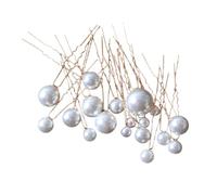 DEARMAMY 18Pcs Elegant Decorative Hairpins with Simulated Pearls for Brides Wedding Hair Accessories for Women and Create Unforgettable Memories