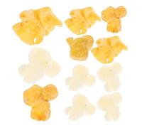 DEARMAMY 1bag Artificial Popcorn Charm Diy Popcorn Decor Keychain Landscape Bag Random Style