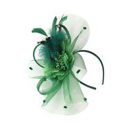 DEARMAMY 1pc Elegant Bridal Yarn Headpiece Chic Wedding Headband for Parties Festivals Prom Banquets Gorgeous Mesh Decor Accessory for Special Occasions