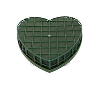 DEARMAMY 1pc Floral Foam Blocks Heart Shape Floral Foam Blocks Foam Bricks with Suction Cup for Wedding Holiday Arrangements Florist Supplies