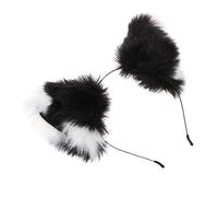 DEARMAMY 1pc Plush Ears Headband Creative Cosplay Hair Accessory for Parties and Photos Cute Animal Ear Design for Women and Girls Eye-catching and Comfortable Wear