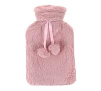 DEARMAMY 1Pc Plush Hot Water Bottle with Cover Warmer Bag for Relief Portable and Soft Design for Comfort and Warmth