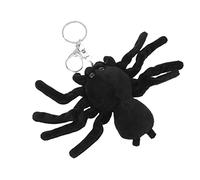 DEARMAMY 1pc Spider Brooch Boutonniere Pins Decoration Outdoor Ornaments Outdoor Locket of The Lid Festival Spider Halloween Hanging Decor Halloween Party Favors Plush Black