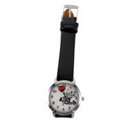 DEARMAMY 1pc Watch Theme Large Halloween Accessory Halloween Supply Black Artificial Leather