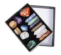 DEARMAMY 1Set Amethyst Crystal Pillars Natural Chakra Stones for Meditation and Yoga Portable Stones for and Decoration Wellness