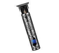 DEARMAMY 1Set LCD Display Hair Clipper for Men Professional Electric Trimmer for Home Salon Use Ergonomic Design for Easy Handling for Oil Head Styling Quick Hair Cutting